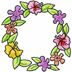 Flowers And Tree Embroidery Design 11 Flowers And Tree Embroidery Design 11